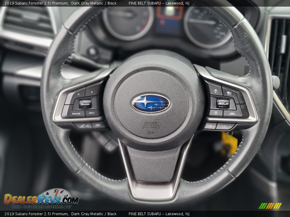 2019 Subaru Forester 2.5i Premium Dark Gray Metallic / Black Photo #14