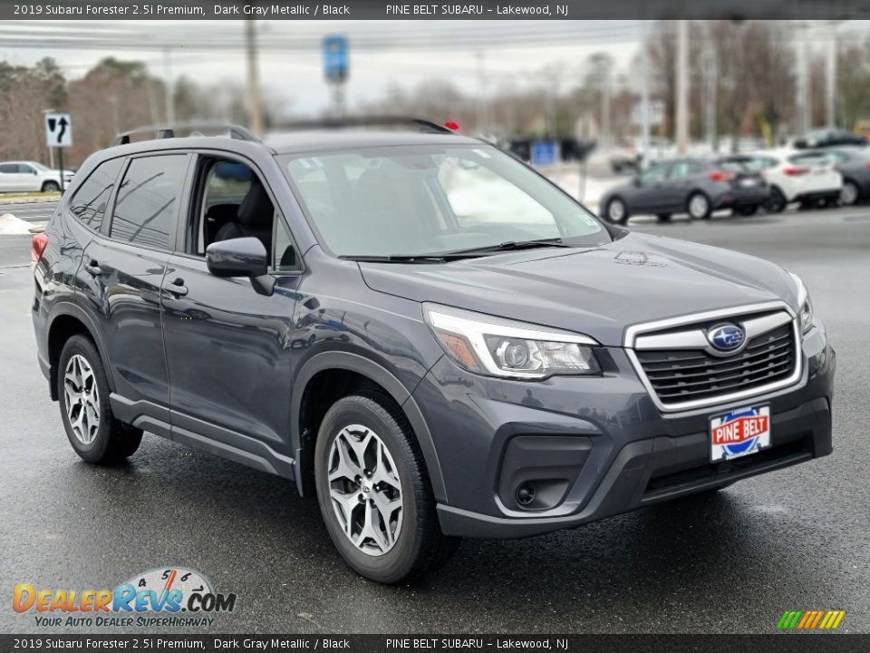 2019 Subaru Forester 2.5i Premium Dark Gray Metallic / Black Photo #15
