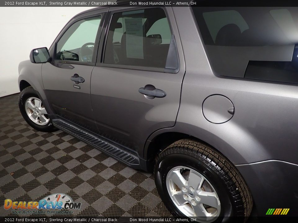 2012 Ford Escape XLT Sterling Gray Metallic / Charcoal Black Photo #16