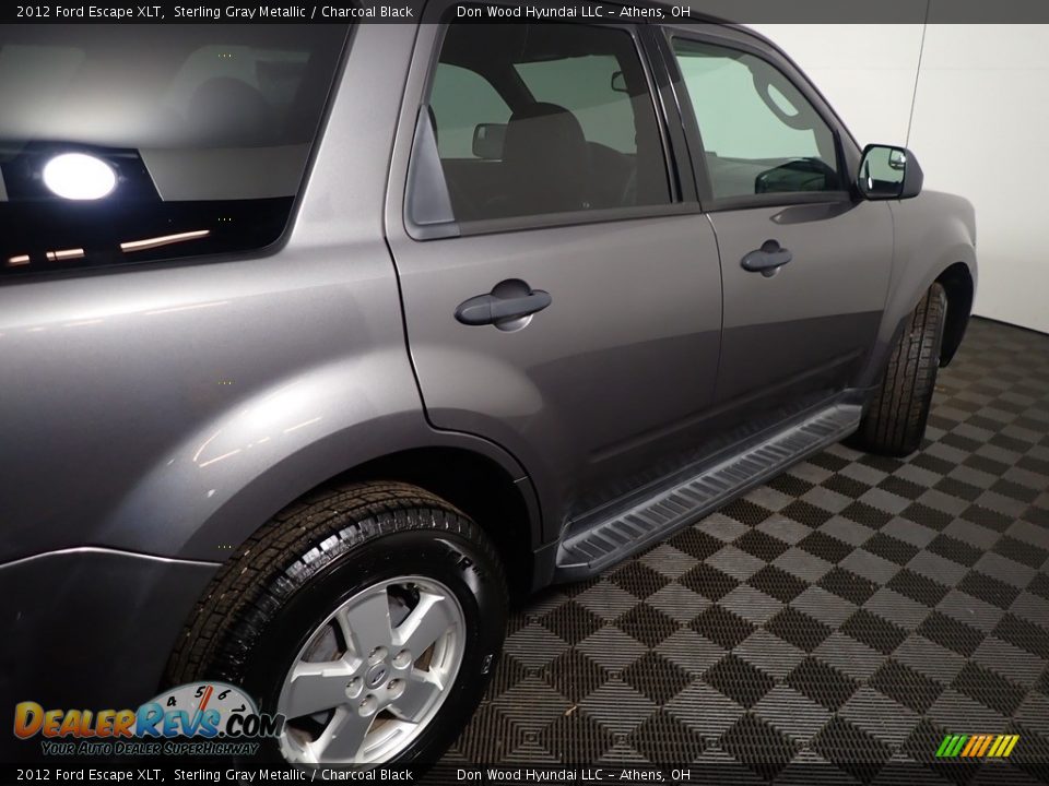 2012 Ford Escape XLT Sterling Gray Metallic / Charcoal Black Photo #17