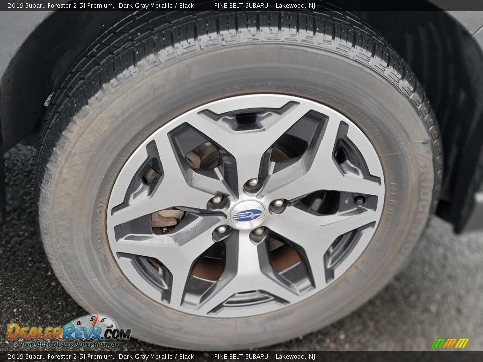 2019 Subaru Forester 2.5i Premium Dark Gray Metallic / Black Photo #22