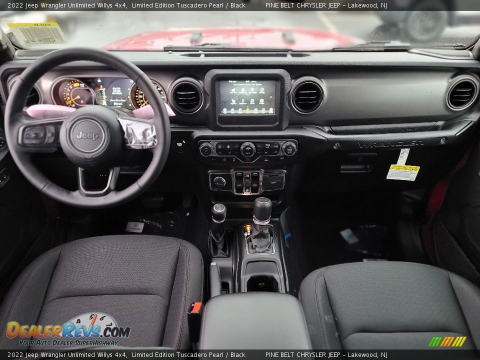 Dashboard of 2022 Jeep Wrangler Unlimited Willys 4x4 Photo #7