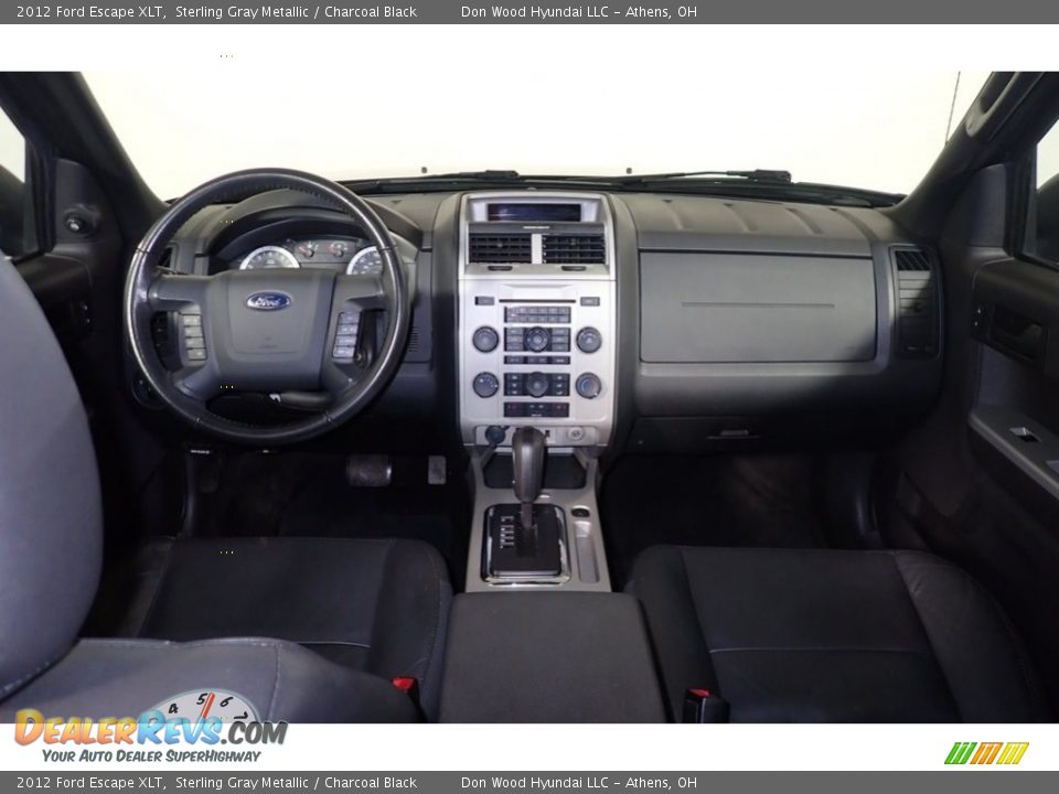 2012 Ford Escape XLT Sterling Gray Metallic / Charcoal Black Photo #22