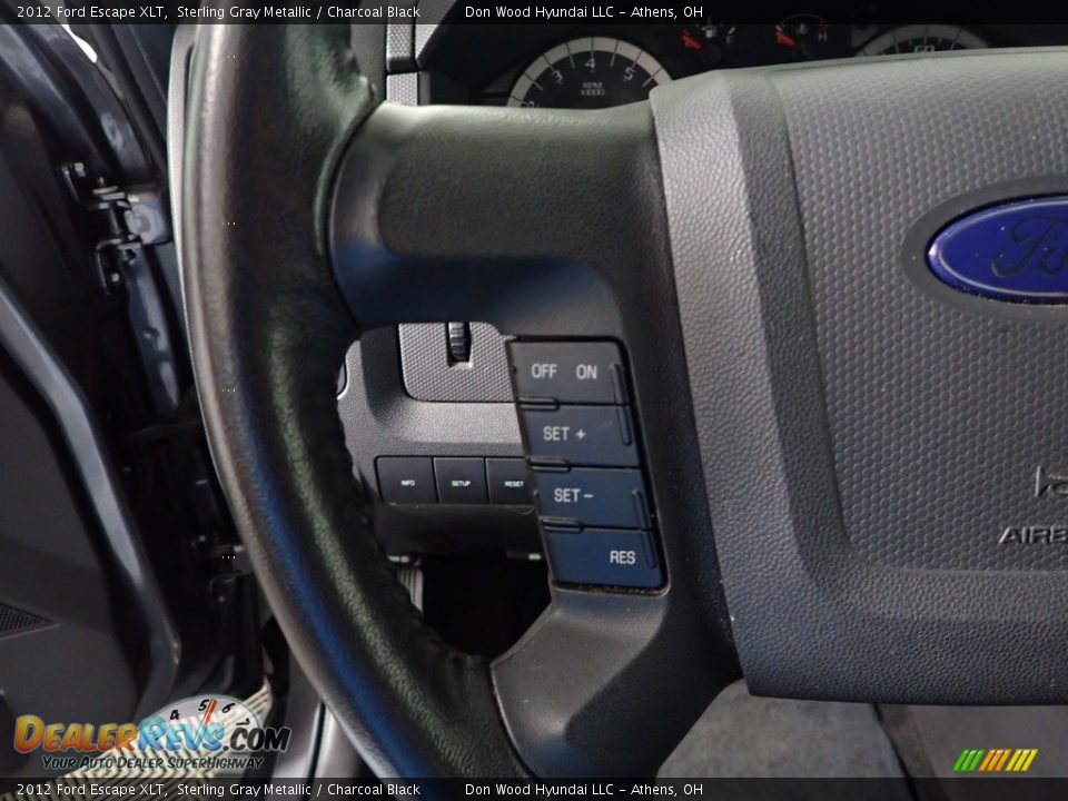 2012 Ford Escape XLT Sterling Gray Metallic / Charcoal Black Photo #26
