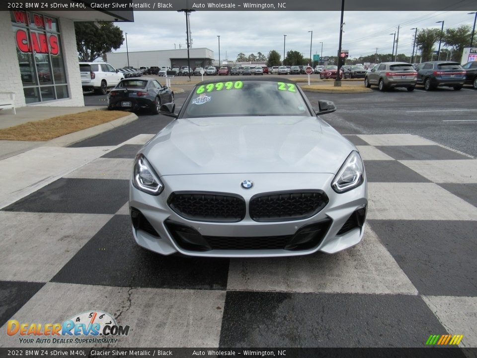 2022 BMW Z4 sDrive M40i Glacier Silver Metallic / Black Photo #3