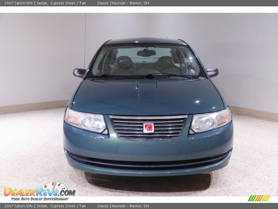 2007 Saturn ION 2 Sedan Cypress Green / Tan Photo #2