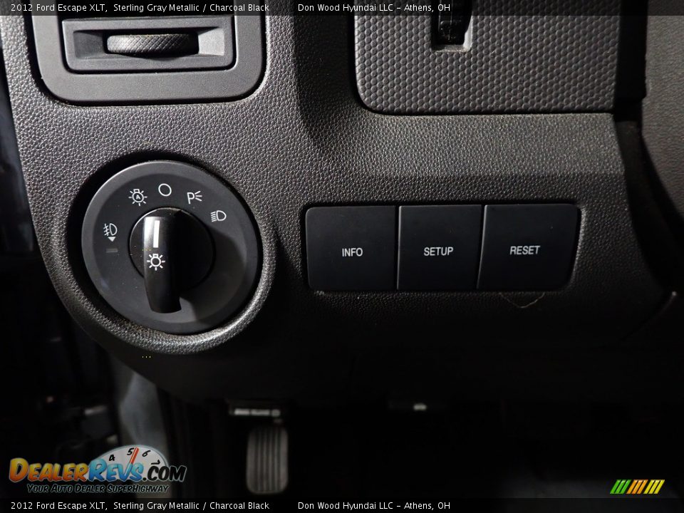 2012 Ford Escape XLT Sterling Gray Metallic / Charcoal Black Photo #28