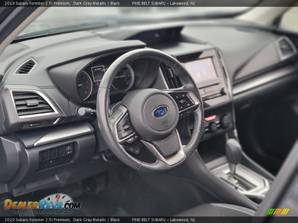 2019 Subaru Forester 2.5i Premium Dark Gray Metallic / Black Photo #34
