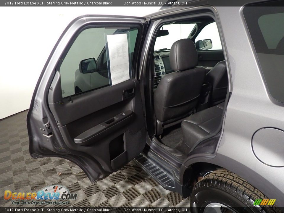 2012 Ford Escape XLT Sterling Gray Metallic / Charcoal Black Photo #31