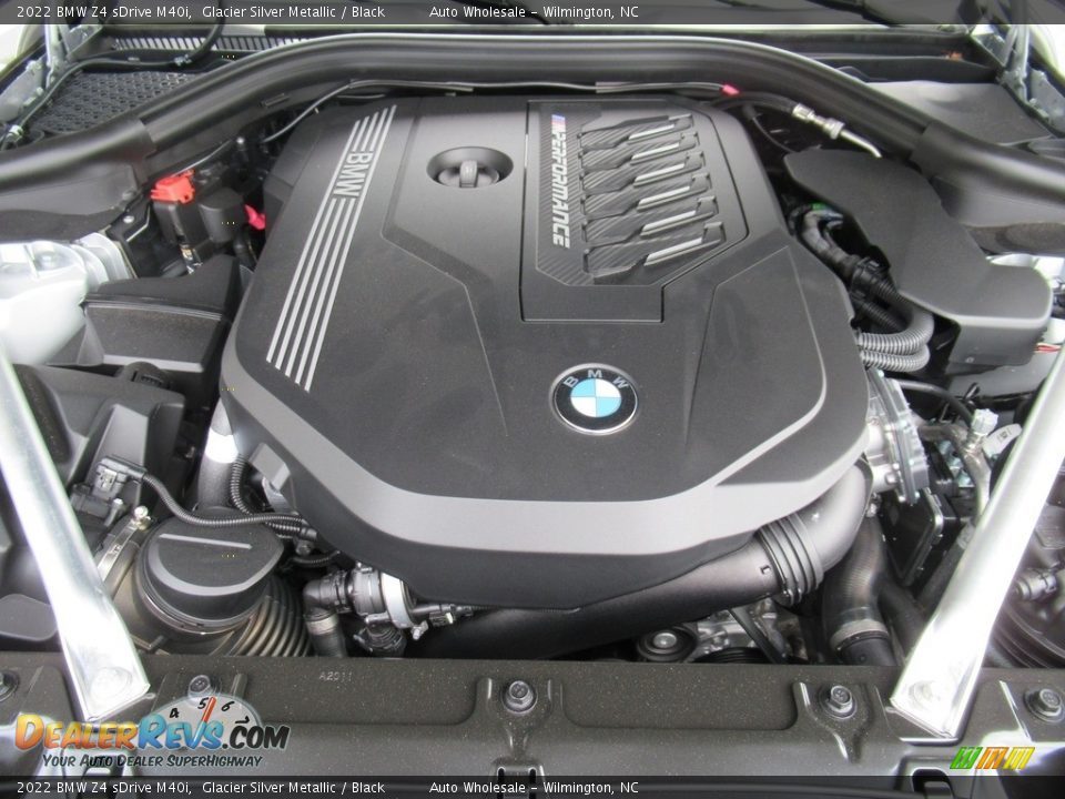 2022 BMW Z4 sDrive M40i 3.0 Liter M TwinPower Turbocharged DOHC 24-Valve VVT Inline 6 Cylinder Engine Photo #8