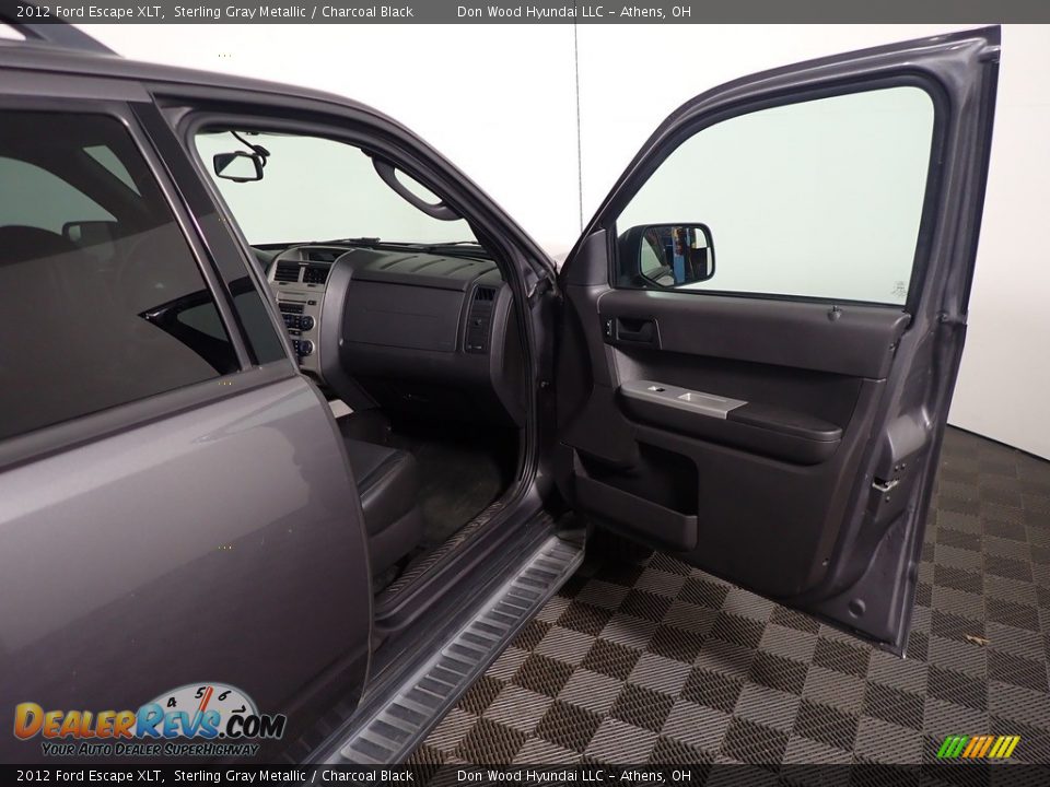 2012 Ford Escape XLT Sterling Gray Metallic / Charcoal Black Photo #35