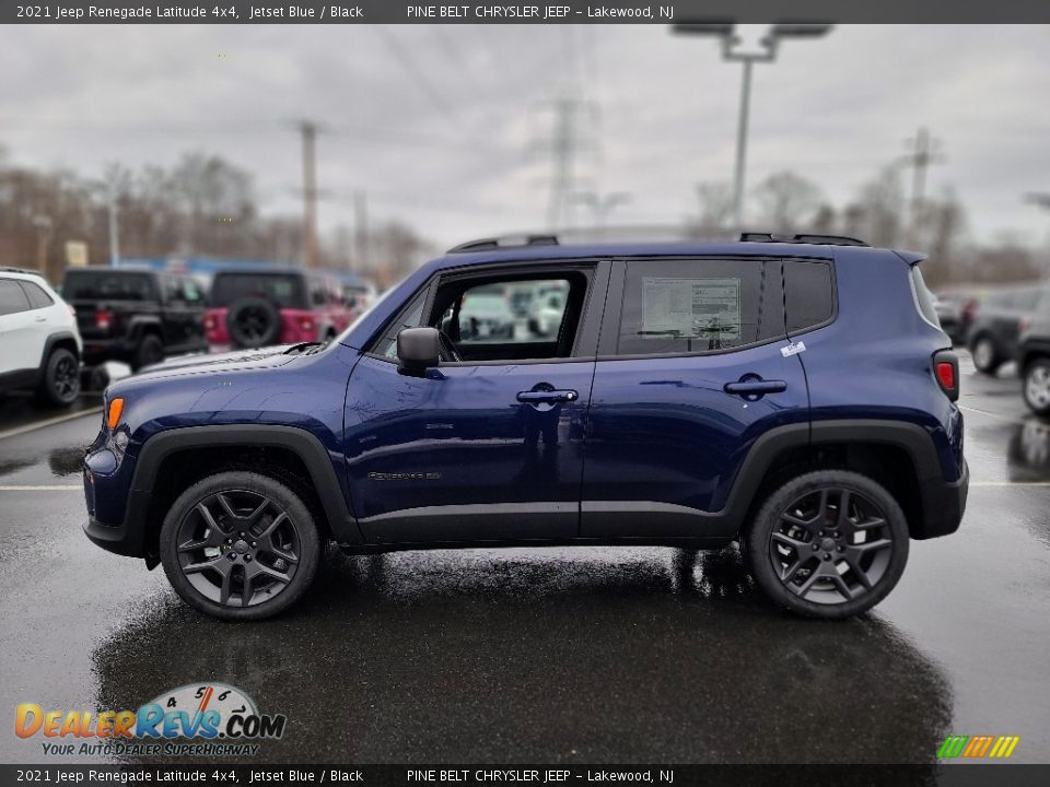 Jetset Blue 2021 Jeep Renegade Latitude 4x4 Photo #3