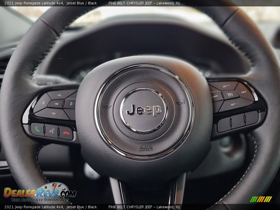2021 Jeep Renegade Latitude 4x4 Steering Wheel Photo #8