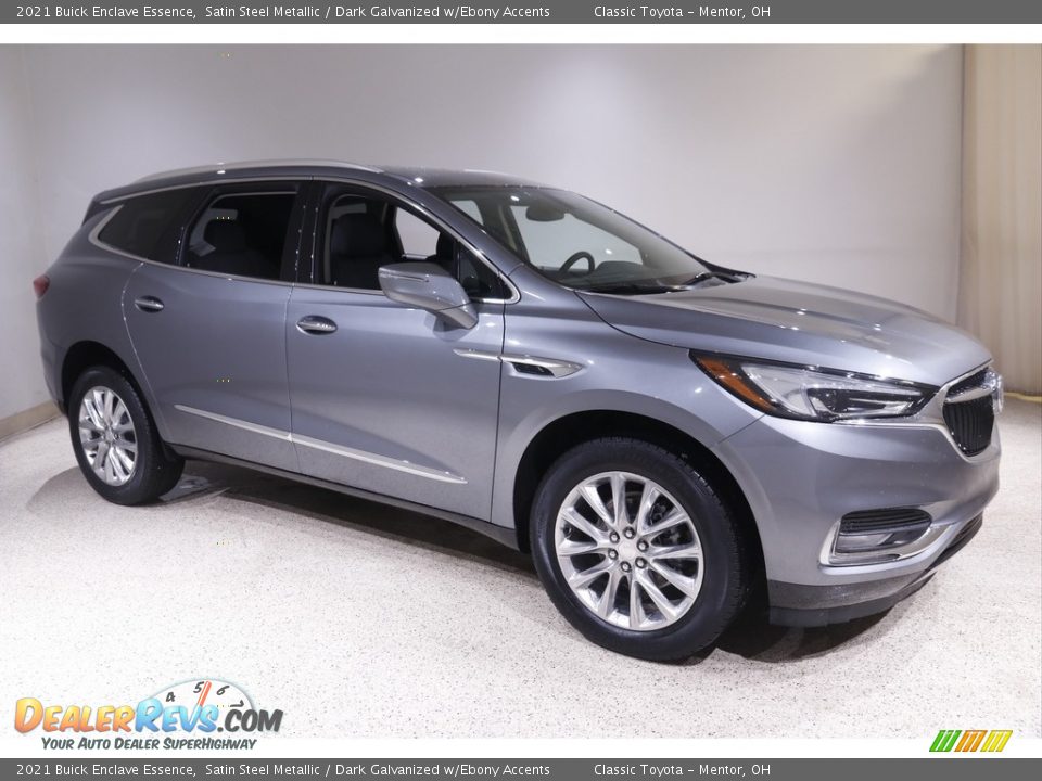 2021 Buick Enclave Essence Satin Steel Metallic / Dark Galvanized w/Ebony Accents Photo #1