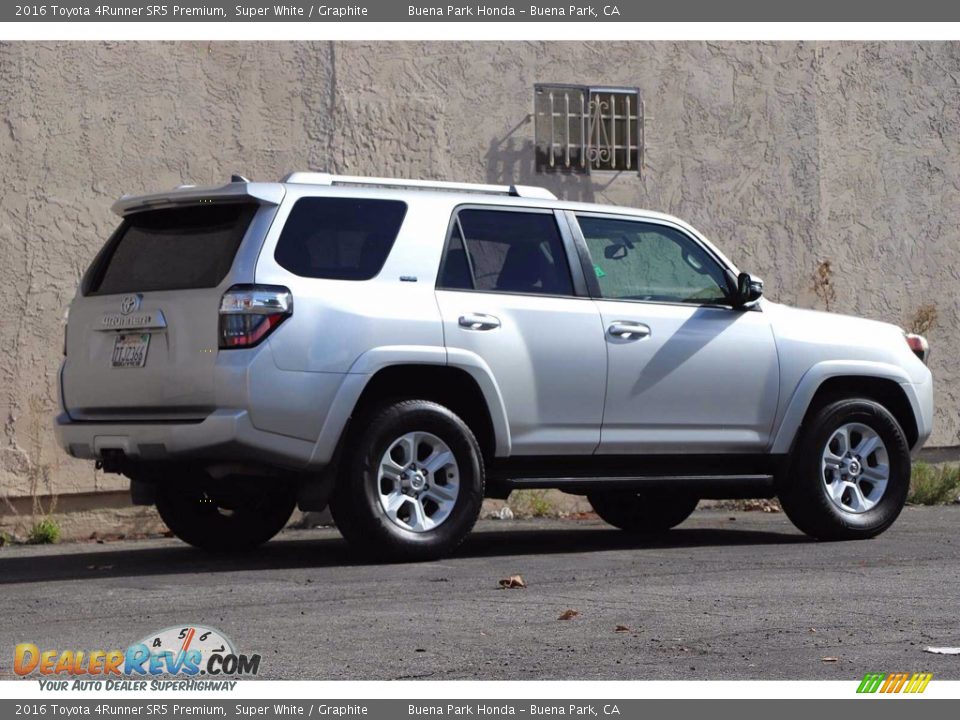 2016 Toyota 4Runner SR5 Premium Super White / Graphite Photo #5