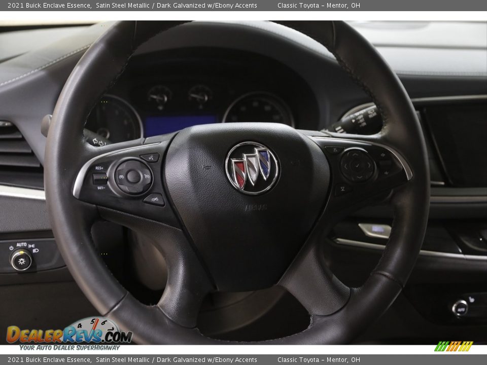 2021 Buick Enclave Essence Satin Steel Metallic / Dark Galvanized w/Ebony Accents Photo #7