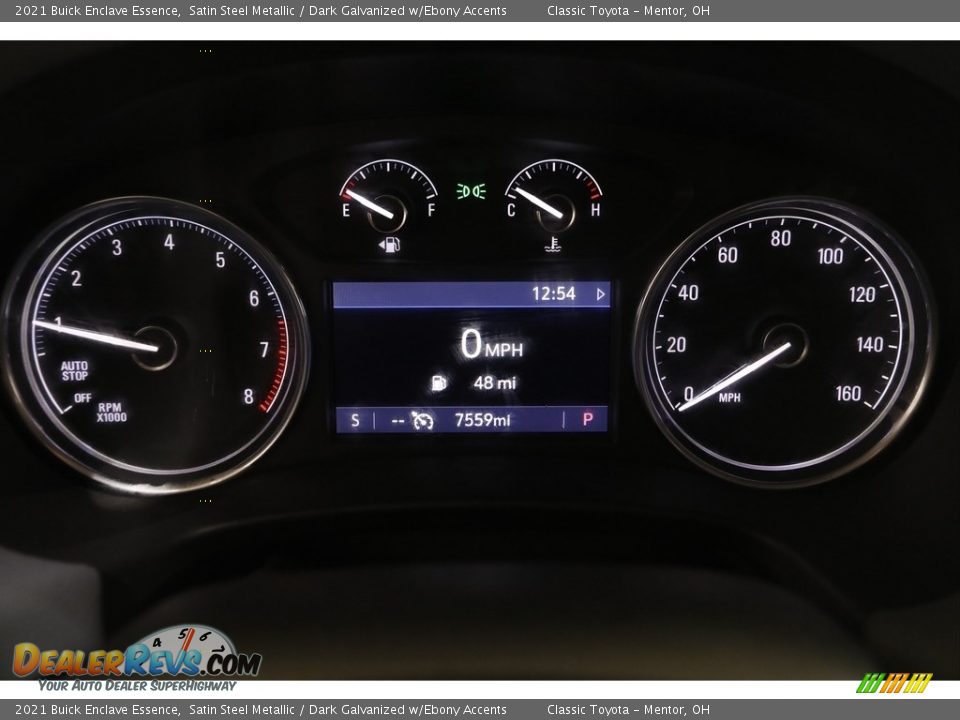 2021 Buick Enclave Essence Satin Steel Metallic / Dark Galvanized w/Ebony Accents Photo #8