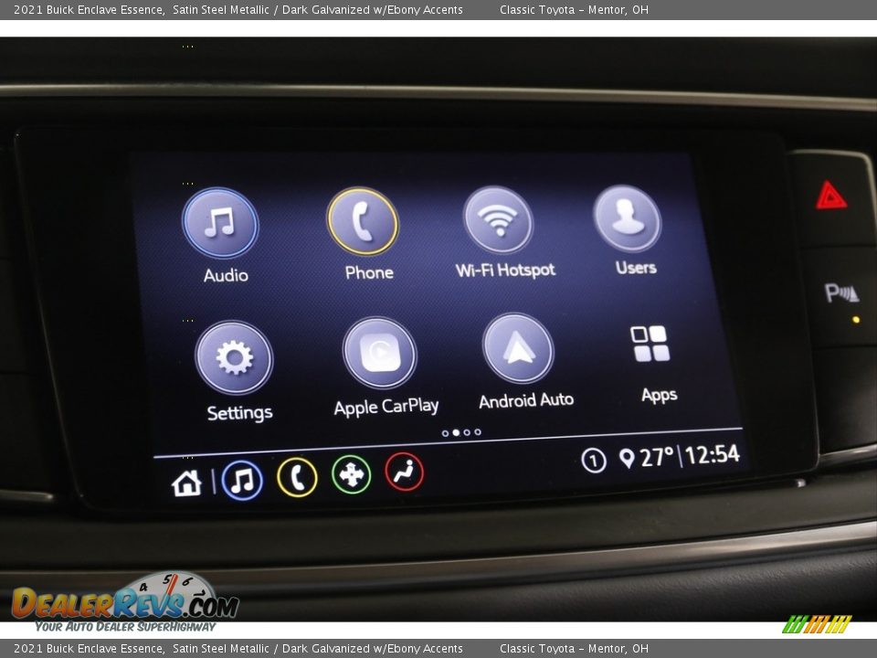 2021 Buick Enclave Essence Satin Steel Metallic / Dark Galvanized w/Ebony Accents Photo #11