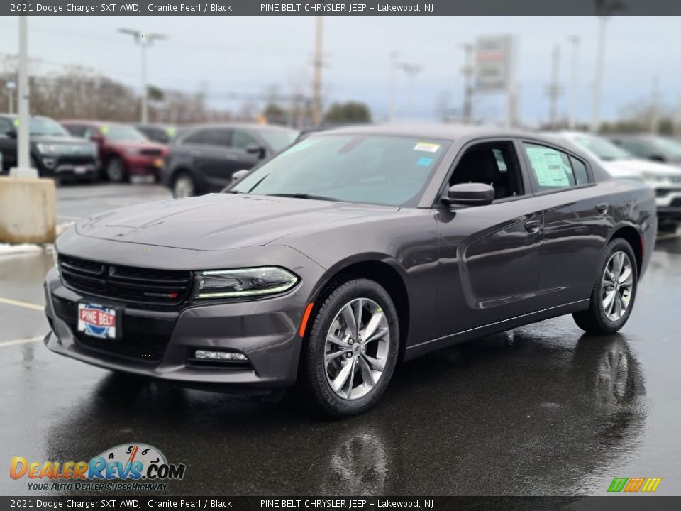 2021 Dodge Charger SXT AWD Granite Pearl / Black Photo #1