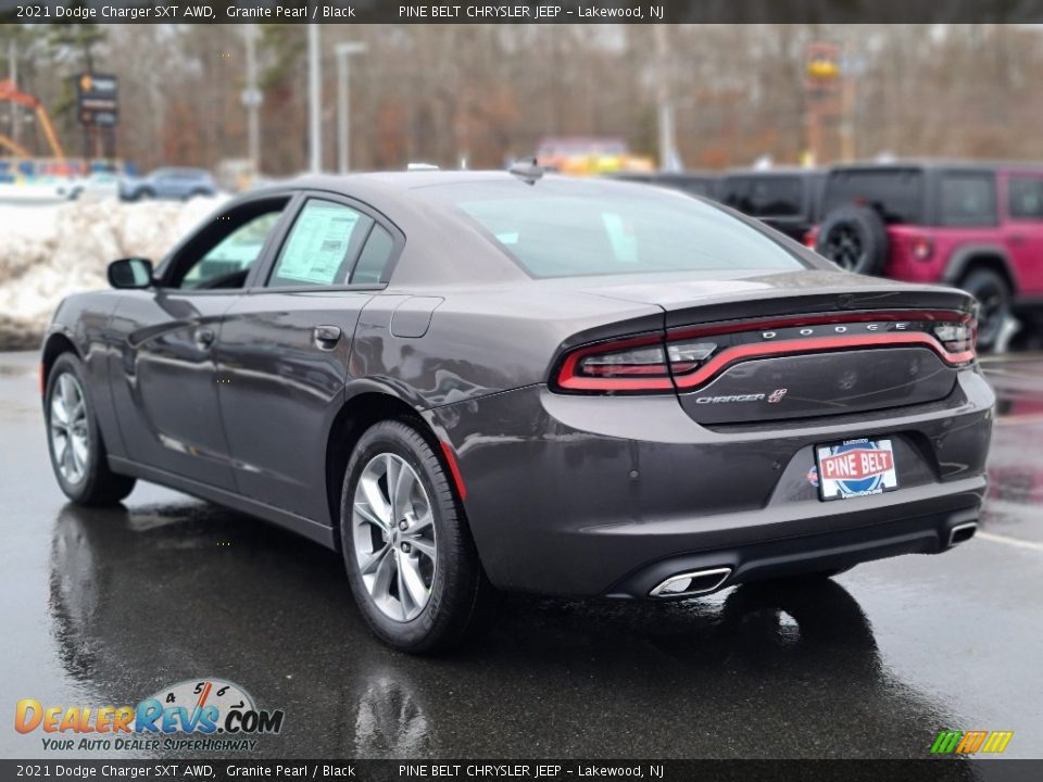 2021 Dodge Charger SXT AWD Granite Pearl / Black Photo #4