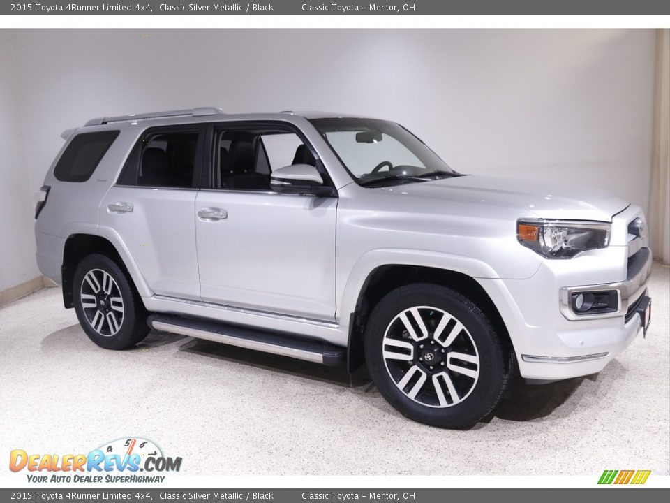 2015 Toyota 4Runner Limited 4x4 Classic Silver Metallic / Black Photo #1