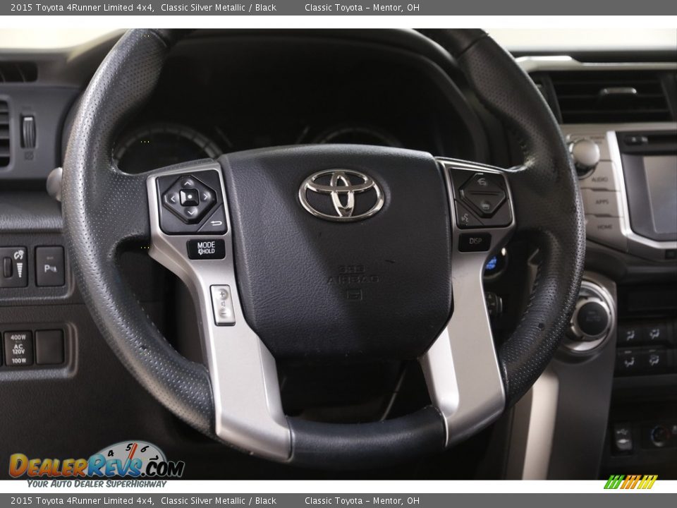 2015 Toyota 4Runner Limited 4x4 Classic Silver Metallic / Black Photo #7