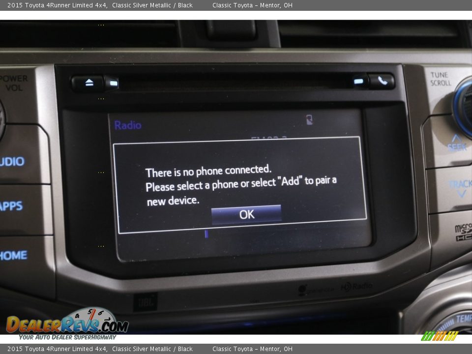 2015 Toyota 4Runner Limited 4x4 Classic Silver Metallic / Black Photo #11