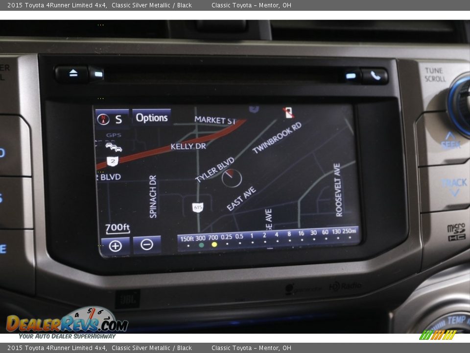 2015 Toyota 4Runner Limited 4x4 Classic Silver Metallic / Black Photo #12