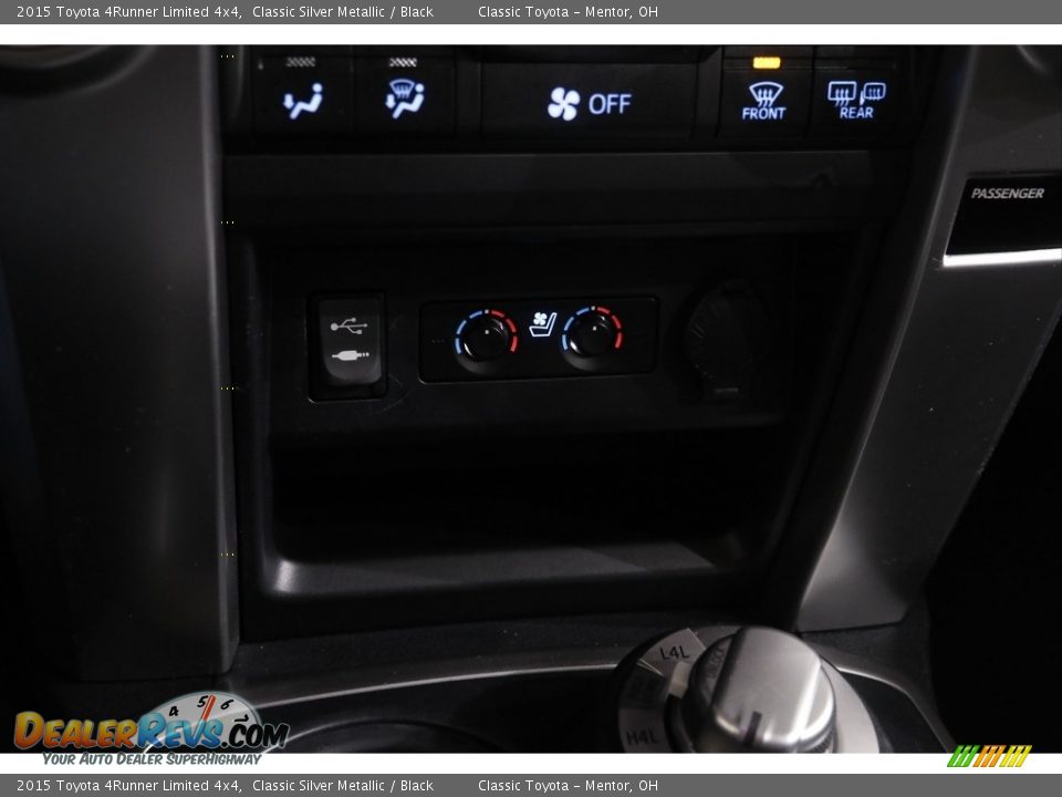 2015 Toyota 4Runner Limited 4x4 Classic Silver Metallic / Black Photo #13