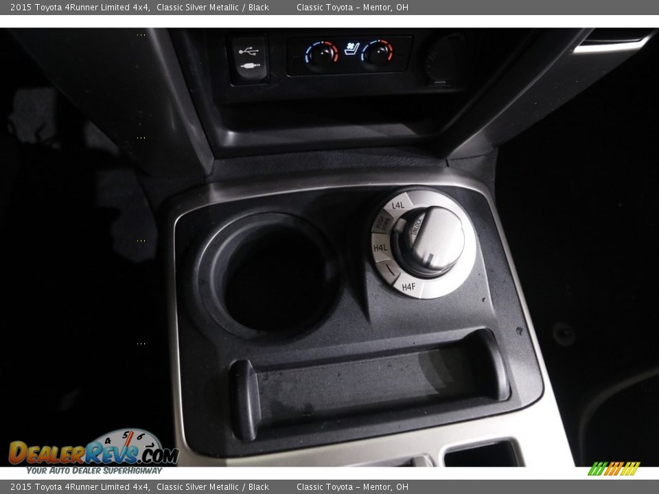 2015 Toyota 4Runner Limited 4x4 Classic Silver Metallic / Black Photo #14