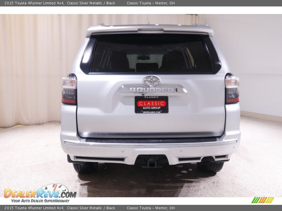 2015 Toyota 4Runner Limited 4x4 Classic Silver Metallic / Black Photo #19