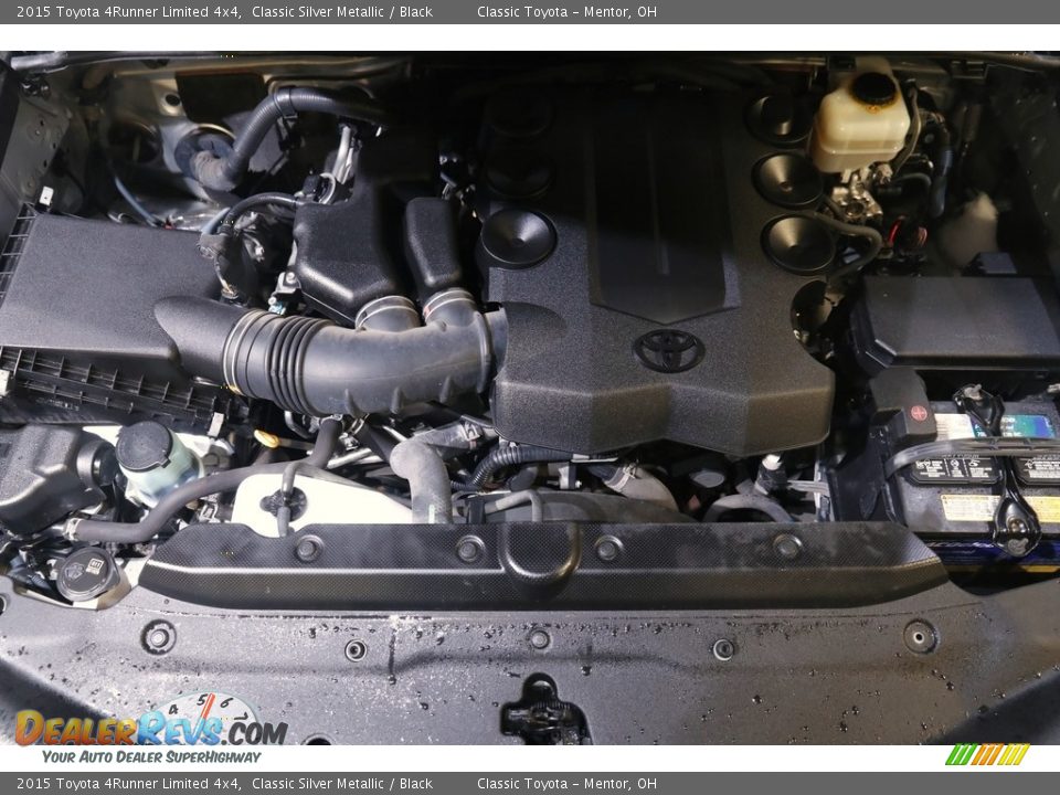 2015 Toyota 4Runner Limited 4x4 Classic Silver Metallic / Black Photo #20