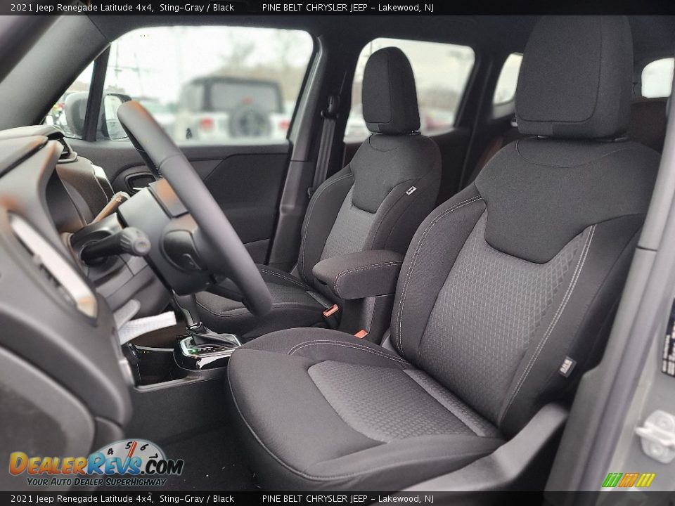 2021 Jeep Renegade Latitude 4x4 Sting-Gray / Black Photo #10