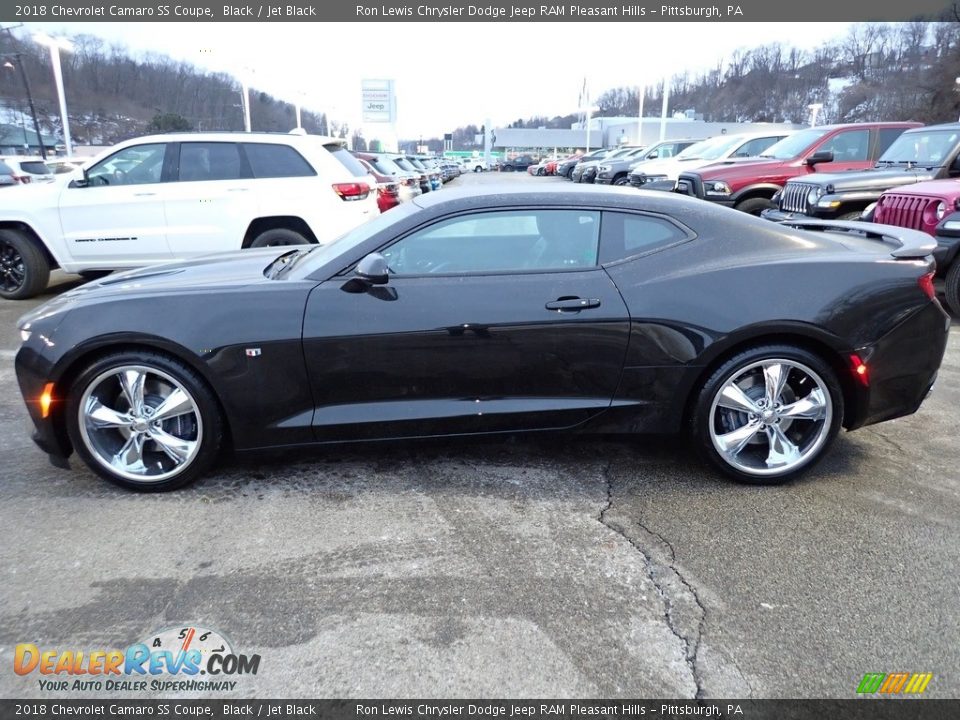 2018 Chevrolet Camaro SS Coupe Black / Jet Black Photo #2