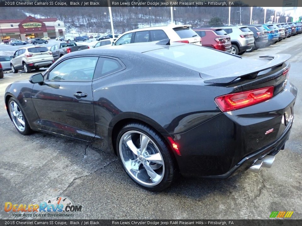 2018 Chevrolet Camaro SS Coupe Black / Jet Black Photo #3