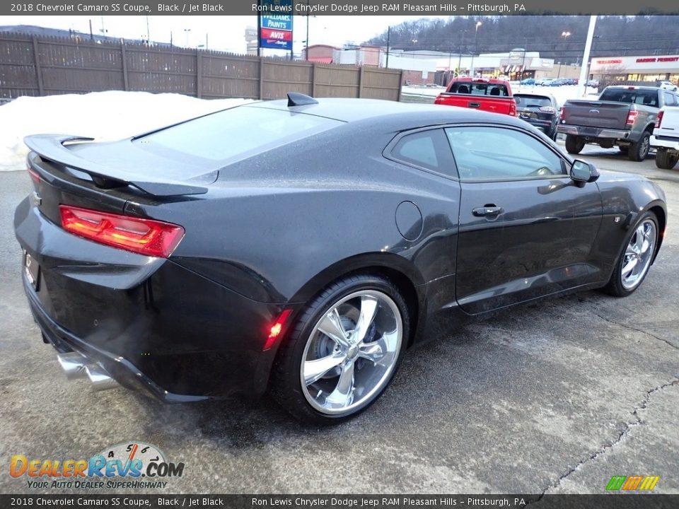 2018 Chevrolet Camaro SS Coupe Black / Jet Black Photo #5