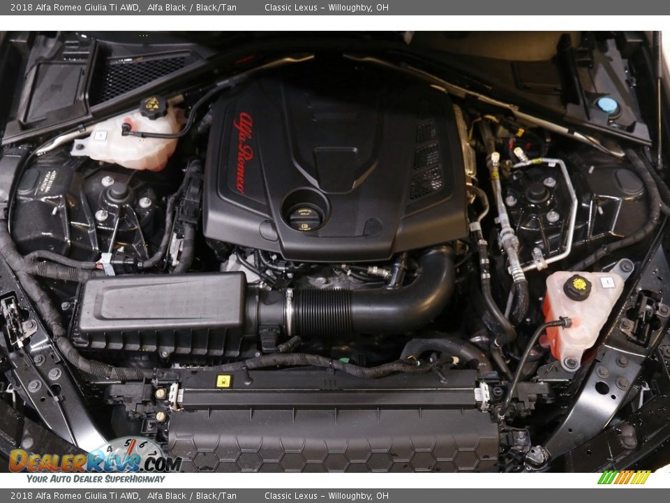 2018 Alfa Romeo Giulia Ti AWD 2.0 Liter Turbocharged SOHC 16-Valve VVT 4 Cylinder Engine Photo #20