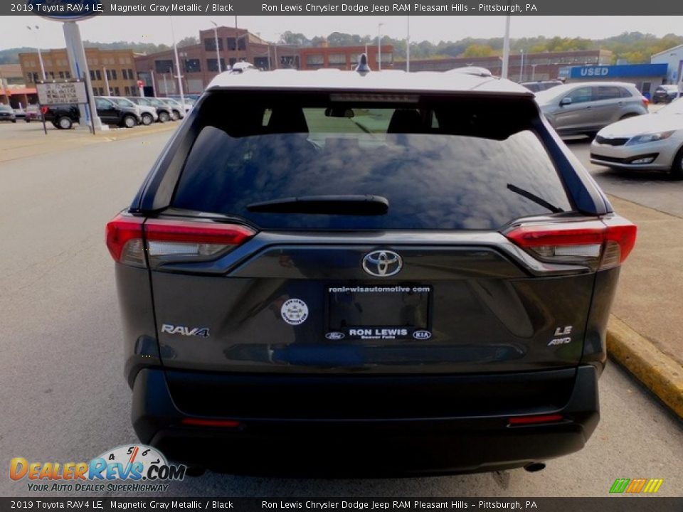 2019 Toyota RAV4 LE Magnetic Gray Metallic / Black Photo #3