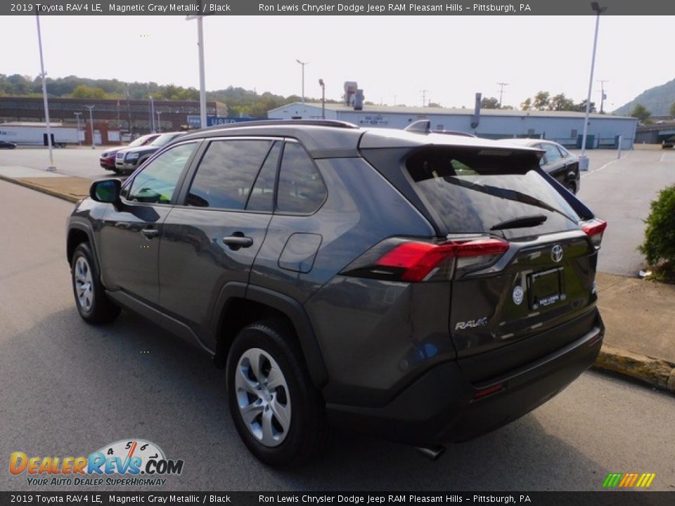 2019 Toyota RAV4 LE Magnetic Gray Metallic / Black Photo #5