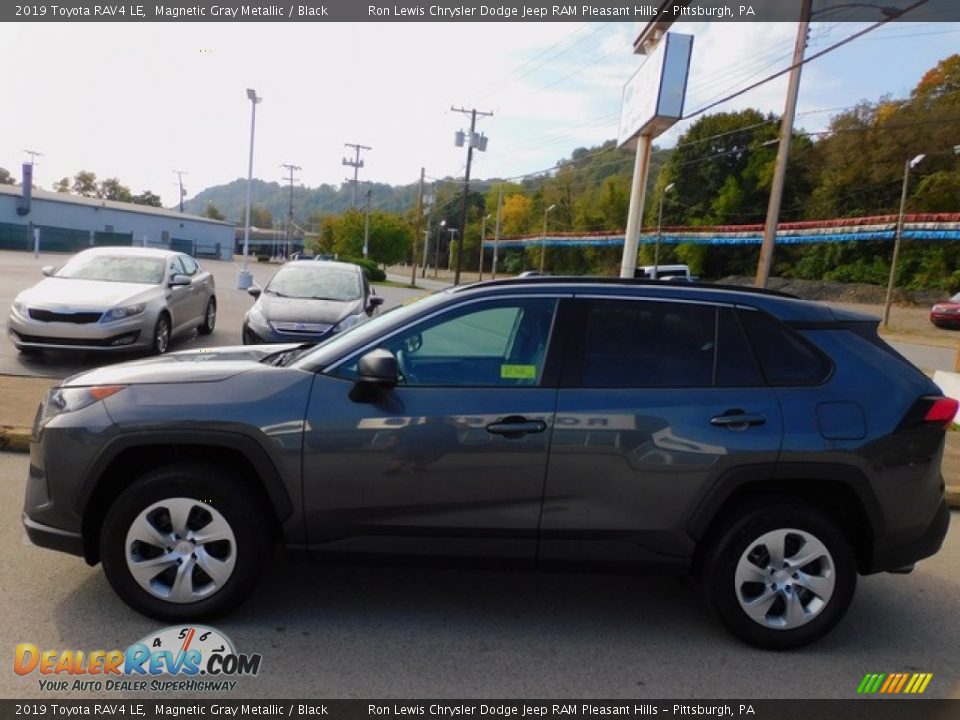 2019 Toyota RAV4 LE Magnetic Gray Metallic / Black Photo #6