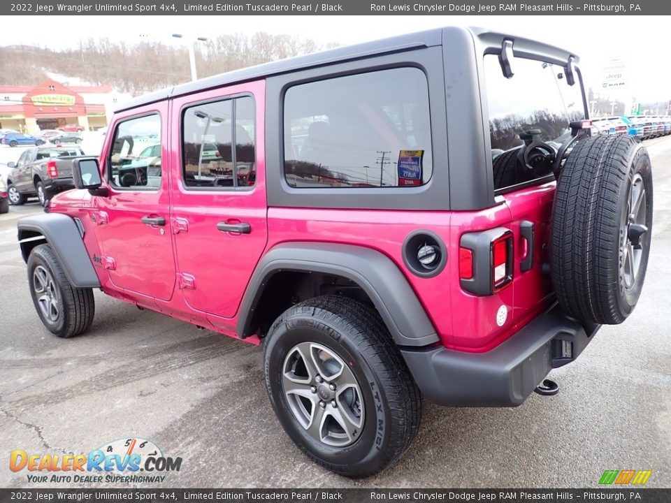 2022 Jeep Wrangler Unlimited Sport 4x4 Limited Edition Tuscadero Pearl / Black Photo #3