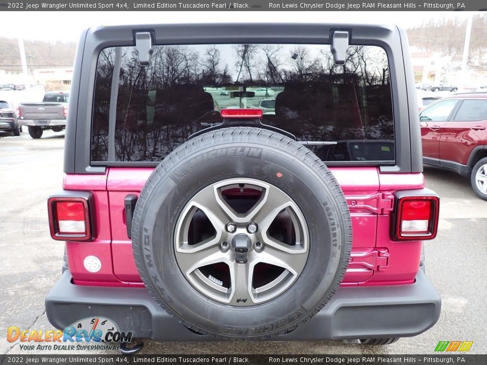 2022 Jeep Wrangler Unlimited Sport 4x4 Limited Edition Tuscadero Pearl / Black Photo #4