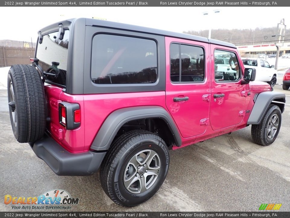 2022 Jeep Wrangler Unlimited Sport 4x4 Limited Edition Tuscadero Pearl / Black Photo #6