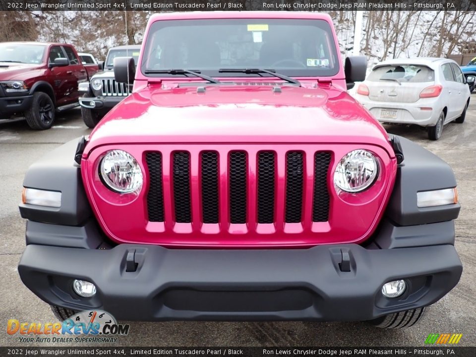 2022 Jeep Wrangler Unlimited Sport 4x4 Limited Edition Tuscadero Pearl / Black Photo #9