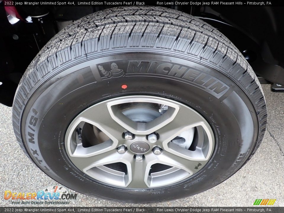 2022 Jeep Wrangler Unlimited Sport 4x4 Limited Edition Tuscadero Pearl / Black Photo #10