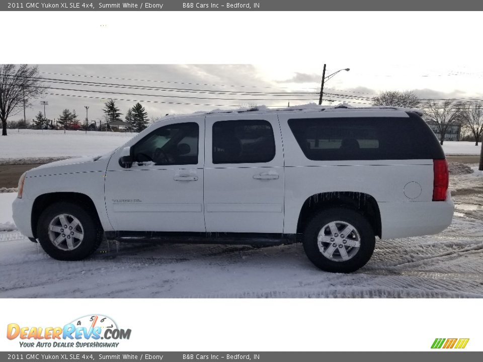 2011 GMC Yukon XL SLE 4x4 Summit White / Ebony Photo #1