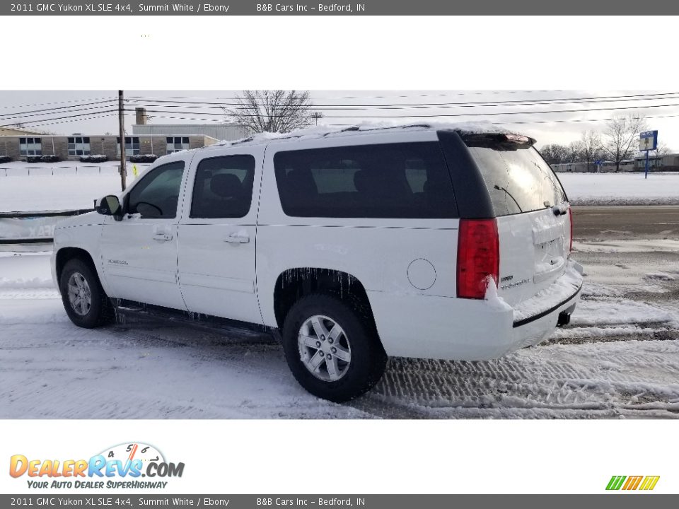 2011 GMC Yukon XL SLE 4x4 Summit White / Ebony Photo #2