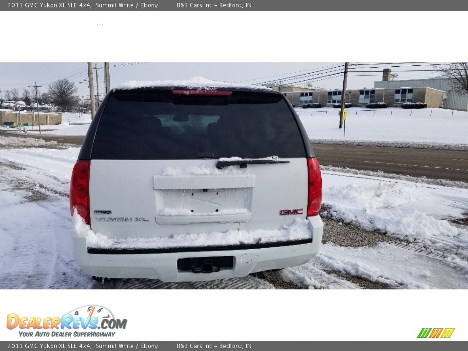 2011 GMC Yukon XL SLE 4x4 Summit White / Ebony Photo #3