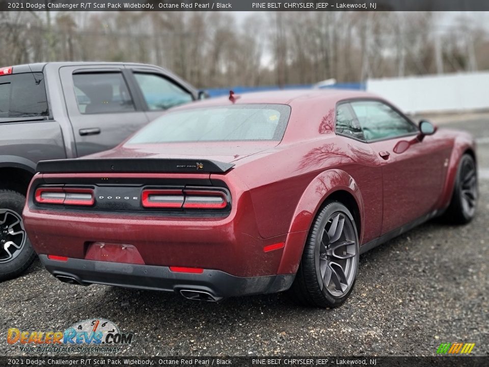 2021 Dodge Challenger R/T Scat Pack Widebody Octane Red Pearl / Black Photo #3