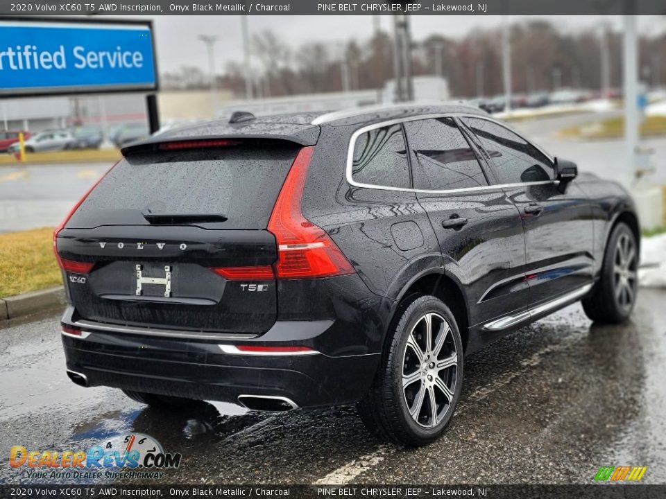 2020 Volvo XC60 T5 AWD Inscription Onyx Black Metallic / Charcoal Photo #3